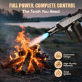 Powerful Propane Torch Gun, Blow Torch with Adjustable Flame, Flamethrower Kitchen Torch Gun Gas Welding Kits for Outdoor BBQ, Searing Steak, Camping & Charcoal Torch Lighter(Tank Not Included) 🍁 All In One Marketplace Canada