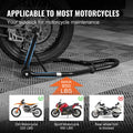 VEVOR Motorcycle Rear Wheel Stand, with U + L Fork Swingarm Spool, 850 lbs Capacity Heavy Duty Rear Wheel Stand Motorcycle Lift Jack Stand, for Suzuki Yamaha Honda Kawasaki, Black 🍁 All In One Marketplace Canada