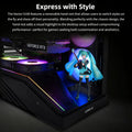 Lian Li Vector V100 ATX Mid-Tower PC Case with 4 ARGB PWM Fans, Black 🍁 All In One Marketplace Canada