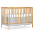 Dream On Me Synergy 5-in-1 Convertible Crib in Natural, Greenguard Gold Certified, BSA Certified, 3 Mattress Height Settings, Classic Nursery Furniture 🍁 All In One Marketplace Canada