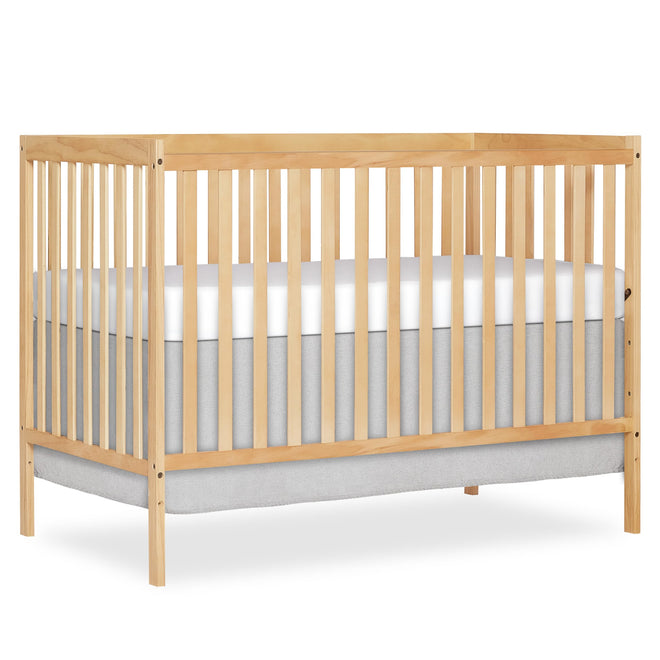 Dream On Me Synergy 5-in-1 Convertible Crib in Natural, Greenguard Gold Certified, BSA Certified, 3 Mattress Height Settings, Classic Nursery Furniture 🍁 All In One Marketplace Canada