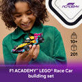 LEGO Speed Champions F1 ACADEMY LEGO Race Car Building Toy - Pretend Play Racing Vehicle with F1 ACADEMY Minifigure - Play & Display Toy Car for Boys & Girls Ages 10+ - Gift Idea for Birthdays - 77258 🍁 All In One Marketplace Canada