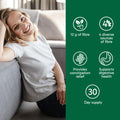 Organika Canadian-Made Belli Bliss Fibre | High Fibre Blend, 4 Diverse Sources of Fibre | Supports Digestive Health, Constipation Relief, Weight Control - Raspberry, 450g 🍁 All In One Marketplace Canada