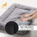VERZEY Medium/Large Dog Bed Mat Crate Pad, 36" Metal Crates Fit, Ultra-Soft, Machine Washable & Anti-Slip Kennel Mat, Cozy Sleeping Mat for Medium/Large Dogs, Gray, 36L x 23W x 1H Inches 🍁 All In One Marketplace Canada