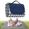 Extra Large Outdoor Picnic Blanket, 79"x79" Waterproof Picnic Mat, Sandproof Beach Blanket Portable Camping Blanket Lightweight for Park Beach Camping Courtyard (Dark Blue) 🍁 All In One Marketplace Canada