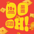 Pure Protein Cheesy Crackers, Cheddar, High Protein Snack, 10G Protein, Pack of 8 🍁 All In One Marketplace Canada