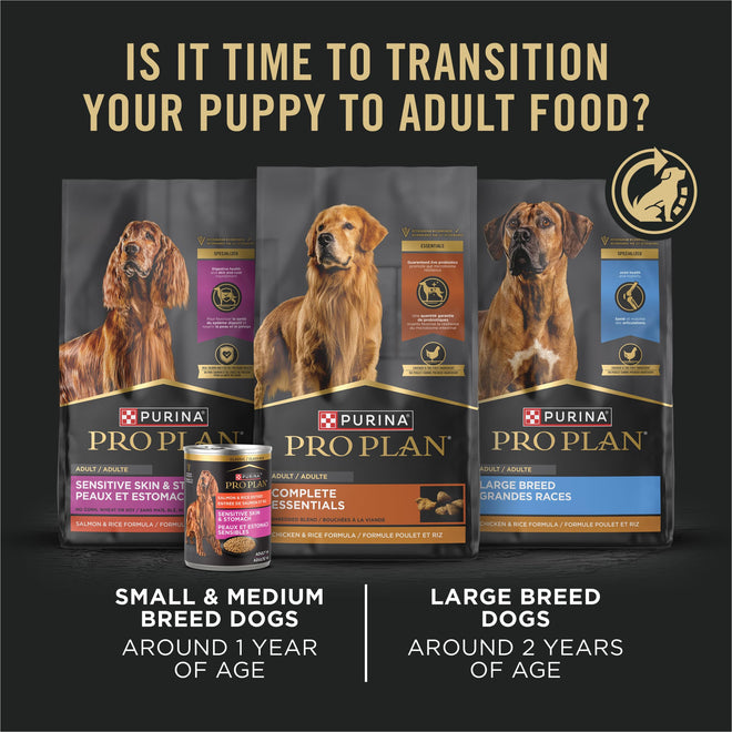 Purina Pro Plan Wet Puppy Food, Chicken & Rice Entrée Classic - 368 g Can (12 Pack) 🍁 All In One Marketplace Canada