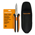 Fiskars Pruning Shears for Gardening, Multipurpose 8" Garden Shears with Sheath and SoftGrip Handle, Great for Cutting Nursery Pots, Bags, and Wire 🍁 All In One Marketplace Canada