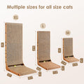EHEYCIGA Cardboard Cat Scratcher for Indoor Cats, 68 CM L Shaped Vertical Cat Scratching Pad with Ball Cat Toy, Large Cat Scratcher Board 🍁 All In One Marketplace Canada