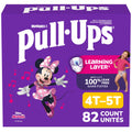 Pull-Ups Girls Potty Training Underwear, Easy Open Toddler Pants 4T-5T (38-50 lbs), Learning Designs for Toddlers, 82 count 🍁 All In One Marketplace Canada