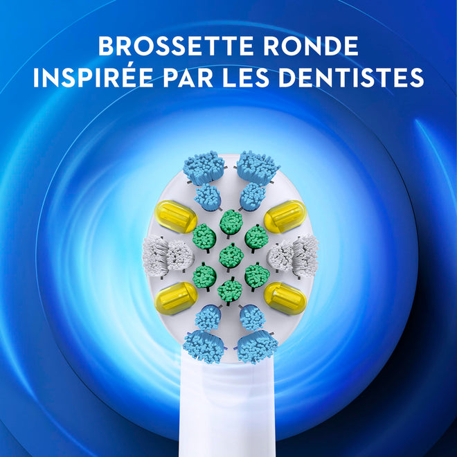 Oral-B Pro 300 Floss Action Vitality Electric Toothbrush with (1) Brush Head, Rechargeable, White 🍁 All In One Marketplace Canada