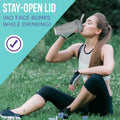 VELOMIX -4 PACK- 28 oz Protein Shaker Bottle for Protein Mixes - 4x Wire Whisk | Leak Proof Shaker Cups for Protein Shakes | Protein Shaker Bottle Pack | Protein Shake Cup(Silver Mix) 🍁 All In One Marketplace Canada