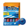 BIC Wite-Out EZ Correct Correction Tape, School Supplies for Students and Teachers, 10-Count Pack in White 🍁 All In One Marketplace Canada