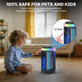 REOGLE Bug Zapper Outdoor Indoor, Rechargeable Mosquito Zapper with 8000mAh Battery & LED Night Light, USB Charging Electric Fly Zapper, Portable Fly Trap Fly Killer for Patio, Backyard, Garden 🍁 All In One Marketplace Canada