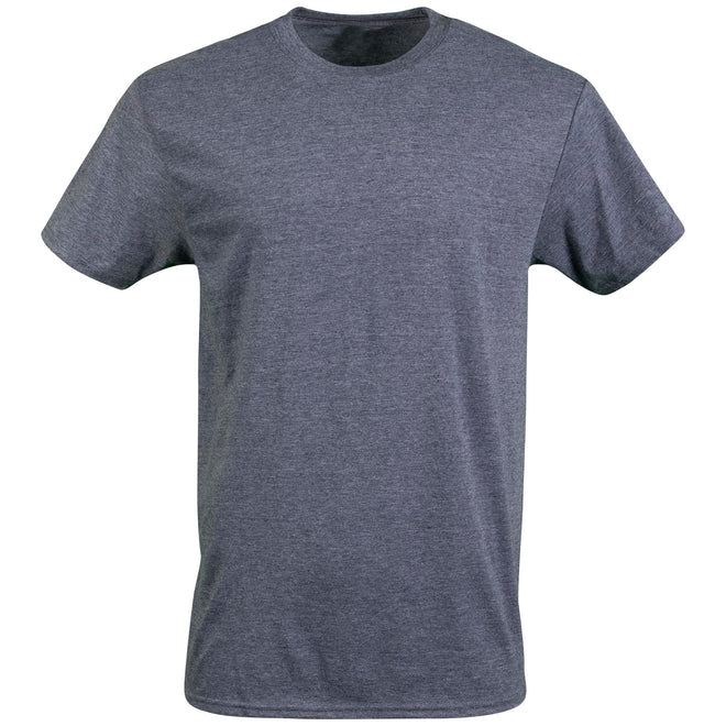 Gildan Men's Crew T-Shirts, Multipack, Style G1100, Navy/Heather Navy/Indigo Blue (5-Pack), XX-Large 🍁 All In One Marketplace Canada