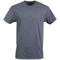 Gildan Men's Crew T-Shirts, Multipack, Style G1100, Navy/Heather Navy/Indigo Blue (5-Pack), Medium 🍁 All In One Marketplace Canada