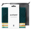 Pushpeel Sensory Activity Board: Silicone Fidget Toy for Calming, Stress, Anxiety, ADHD & Autism | Silent, No Mess | Kids 3+ & Adults | Includes Portable Travel Bag & 11 Strings (Spruce) 🍁 All In One Marketplace Canada