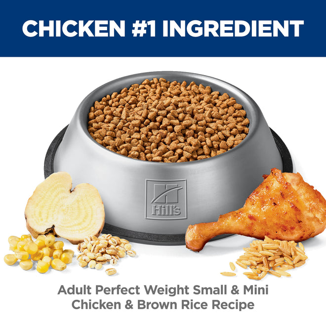 Hill's Science Diet Adult Perfect Weight Small & Mini Chicken Recipe Dry Dog Food 1.81 kg Bag 🍁 All In One Marketplace Canada