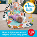 Fisher-Price Baby Playmat Glow and Grow Kick & Play Piano Gym, Blue Musical Learning Toy with Developmental Activities for Newborns 0+ Months 🍁 All In One Marketplace Canada