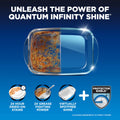 Finish® Quantum® Infinity Shine® Dishwasher Detergent Pods, 3 Chamber Formula with PowerBall, 2X Grease Fighting*, 24H Dried-On Stains, Shine Protection, No Pre-Rinse, 70 Tabs 🍁 All In One Marketplace Canada