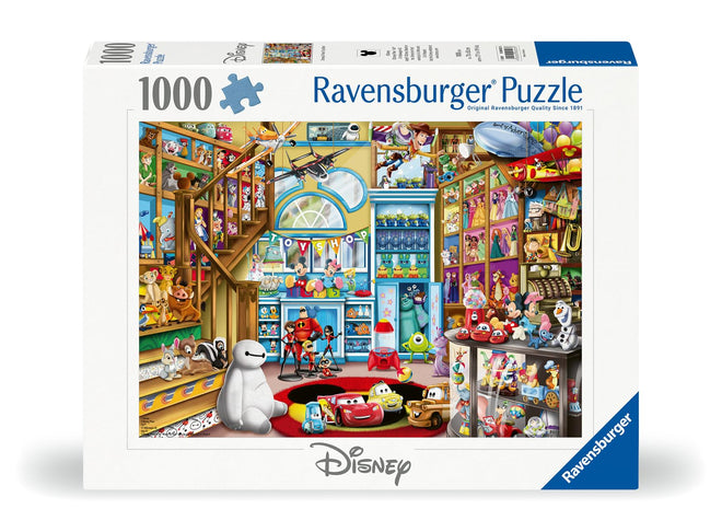 Ravensburger Disney- Pixar Toy Store 1000 Piece Jigsaw Puzzle for Adults - 12000527 - Handcrafted Tooling, Made in Germany, Every Piece Fits Together Perfectly 🍁 All In One Marketplace Canada