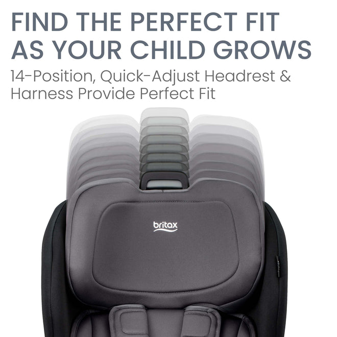 Britax Poplar Convertible Car Seat, Slim 17" Design — Stone Onyx 🍁 All In One Marketplace Canada