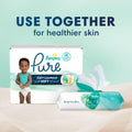 Pampers Pure Baby Diapers, Size 3, Up to 100% Leakproof, Premium Hypoallergenic Soft Diapers, 1 Pack (Count of 66) 🍁 All In One Marketplace Canada