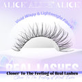 Natural Lash Clusters Wispy Cluster Eyelash Extensions 168pcs Individual Lashes 8-16mm C Curl DIY Lash Extension Natural Look Soft Thin Band Cluster Lashes by ALICE 🍁 All In One Marketplace Canada