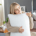 Utopia Bedding Bed Pillows for Sleeping Queen Size (White Hem), Set of 2, Cooling Hotel Quality, Gusseted Pillow for Back, Stomach or Side Sleepers 🍁 All In One Marketplace Canada