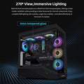 Lian Li Vector V100 ATX Mid-Tower PC Case with 4 ARGB PWM Fans, Black 🍁 All In One Marketplace Canada