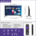 Philips 32PQF7666/F6 7600 Series HD QLED 32-Inch HD QLED Roku TV 🍁 All In One Marketplace Canada