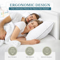 Casa Platino Bed Pillows Standard Size 4 Pack (20x26) - Down Alternative Sleeping Pillows, Hotel Quality, Hypoallergenic & Supportive for Side & Back Sleepers 🍁 All In One Marketplace Canada