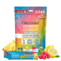 Organika Canadian-Made Electrolytes Powder with Vitamin C & Prebiotic Fibre - Sugar-Free Hydration Drink Mix Variety Pack - Lemonade, Raspberry & Pineapple Passionfruit - 21 Single-Serve Sachets x 3.5g 🍁 All In One Marketplace Canada