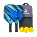 JOOLA Ben Johns Pickleball Set - Made with Reinforced Fiberglass and Honeycomb Polypropylene - Includes 2 Paddles, 4 Balls, and JOOLA Pickleball Bag 🍁 All In One Marketplace Canada