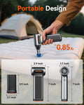 WOLFBOX MF200 Electric Air Duster with Removable Battery & 4 Nozzles, Cordless 3-Speed Adjustable Mini Blower for Computer Keyboard, Car Cleaning, Home, and Outdoor Use 🍁 All In One Marketplace Canada