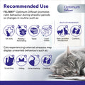 FELIWAY Optimum Starter Kit, Promotes Calmness AND Harmony in Cats & Kittens, VHP Registered NN.P5V2, includes 1 Diffuser 1 Refill, Lasts 30 Days, Cat Calming Pheromones, 48ml 🍁 All In One Marketplace Canada
