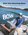soundcore Boom 2 Outdoor Speaker, 80W, Subwoofer, BassUp 2.0, 24H Playtime, IPX7 Waterproof, Floatable, RGB Lights, USB-C, Custom EQ, Bluetooth 6.0, Portable, Camping, Beach, and Backyard-Black 🍁 All In One Marketplace Canada