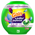 Gain Flings Laundry Detergent Pacs Super Fresh Blast Scent with Odour Defense, 76 Count 🍁 All In One Marketplace Canada