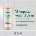 Dr. Bronner's - Sal Suds Biodegradable Cleaner (946 mL) - Concentrated All-Purpose Cleaner for Floors, Laundry, and Dishes, Cuts Grease and Dirt, Powerful Formula 🍁 All In One Marketplace Canada
