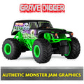 Monster Jam , Official Grave Digger Remote Control Monster Truck Toy, 1:24 Scale, 2.4 GHz, for Ages 4 and Up 🍁 All In One Marketplace Canada
