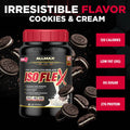 ALLMAX ISOFLEX Whey Protein Isolate, Cookies & Cream, 2 lb 🍁 All In One Marketplace Canada