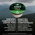 Nabob Bold Full City Dark 100% Compostable Pods, 56 Pods 🍁 All In One Marketplace Canada