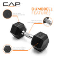CAP Barbell 20 LB Pair Coated Hex Dumbbell Weight 🍁 All In One Marketplace Canada
