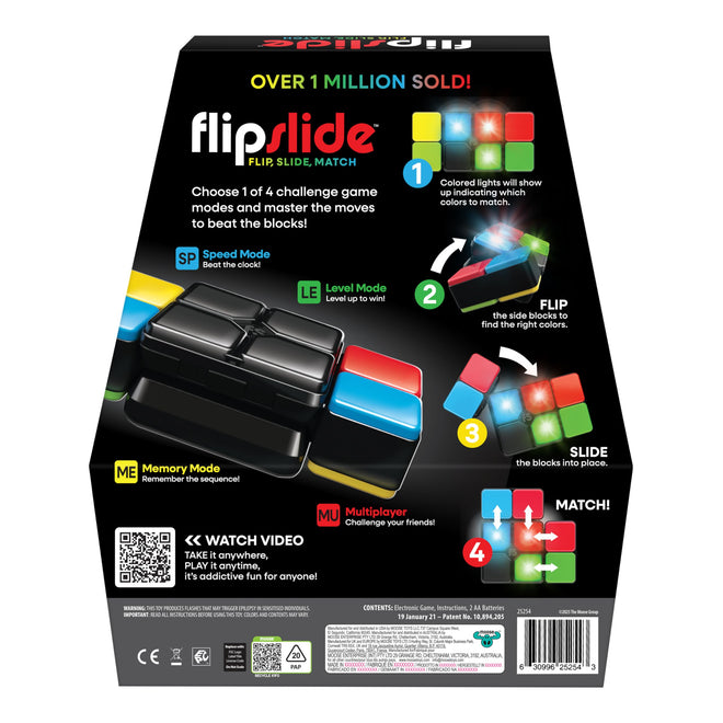 Moose Games Flipslide, Fast-Paced Handheld Puzzle Toy, Gifts for Boys and Girls Ages 8-13, Travel Games, Toys for Teens 🍁 All In One Marketplace Canada