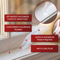 XFasten Transparent Window Weather Sealing Tape, 2-Inch x 30 Yards (50.8mm x 27.43m), Clear Window Draft Isolation Sealing Film Tape, No Residue 🍁 All In One Marketplace Canada