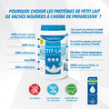 Progressive Grass-Fed 100% Whey Protein Powder Unflavoured, 27g of New Zealand Whey Concentrate per Scoop for Muscle Gain, Pasture-Raised, Non-GMO, Canadian-Made Antibiotic-free, Hormone-free, 850 g 🍁 All In One Marketplace Canada