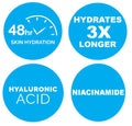 Cetaphil Optimal Hydration Daily Glow Face Cream for Women, 48Hr Hydration with Hyaluronic Acid & Niacinamide, Face Moisturizer for Sensitive Dehydrated Skin, Dermatologist Recommended, 48g 🍁 All In One Marketplace Canada