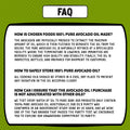 Chosen Foods 100% Pure Avocado Oil 25.3 oz, Non-GMO, for High-Heat Cooking, Frying, Baking, Homemade Sauces, Dressings and Marinades, 750.0 ml (Pack of 1) 🍁 All In One Marketplace Canada
