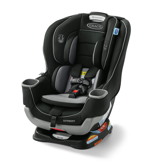 Graco Extend2Fit Convertible Car Seat, 2-in-1 Forward & Rear-Facing Baby Car Seat, 1.8-30 kg (4-65 lb), Titus 🍁 All In One Marketplace Canada
