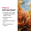 Love Ur Curls Irish Sea Moss Hair Gel, Medium Hold Hair Styling Curling Gel for Defined Curly Hair, Waves & Coils, Vegan, Cruelty Free, 236mL 🍁 All In One Marketplace Canada